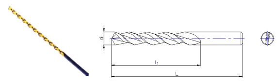 深孔強(qiáng)力型直柄麻花鉆（GT）