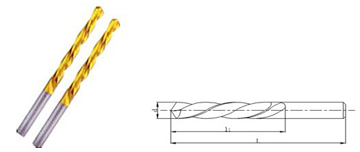 直柄左旋麻花鉆