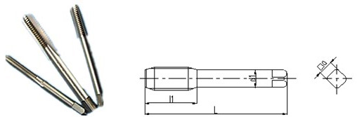 直槽絲錐（全磨制）