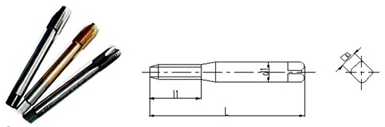 螺尖絲錐（全磨制細(xì)牙）